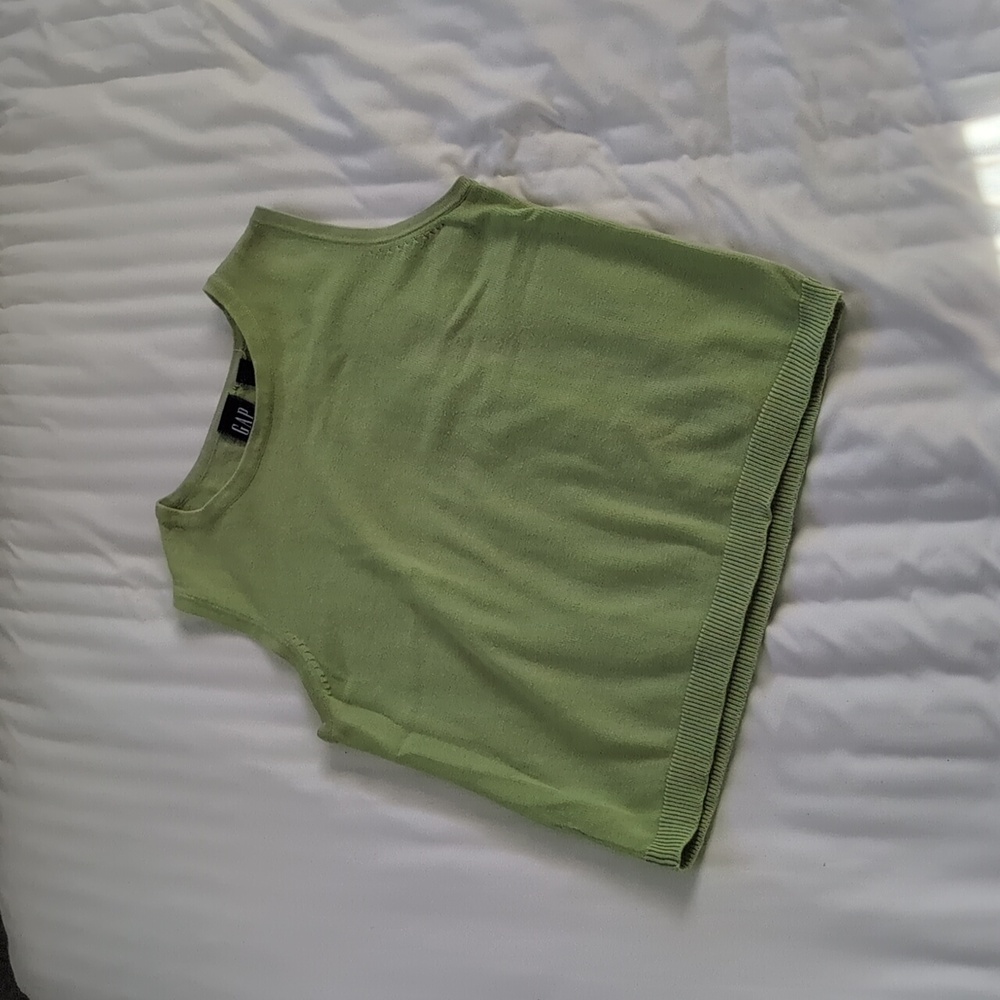 Vintage Y2K GAP Green Tank Top